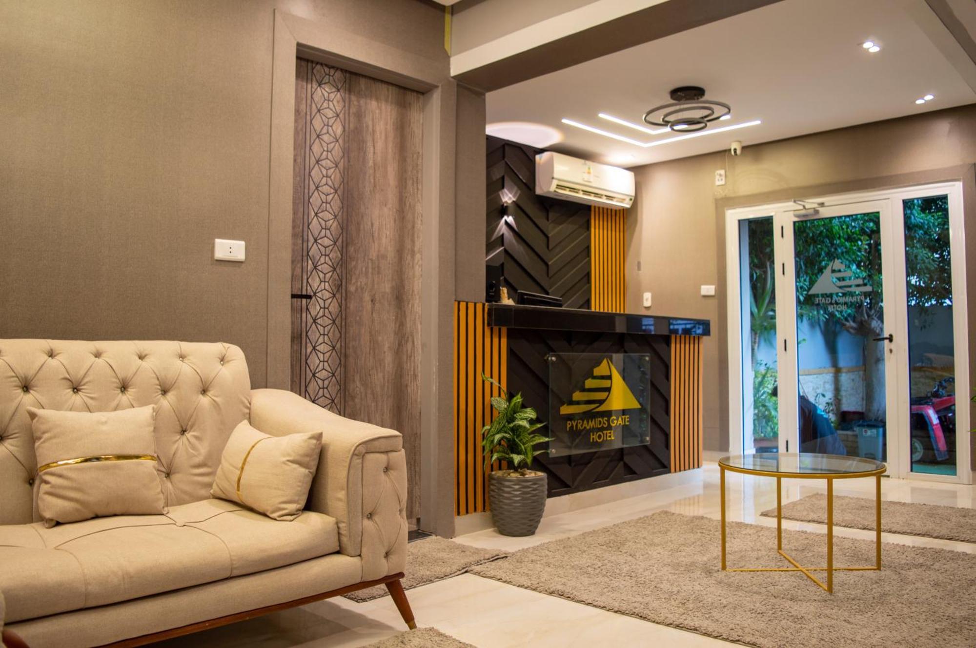 Pyramids Gate Hotel Kafret el-Gabal المظهر الخارجي الصورة
