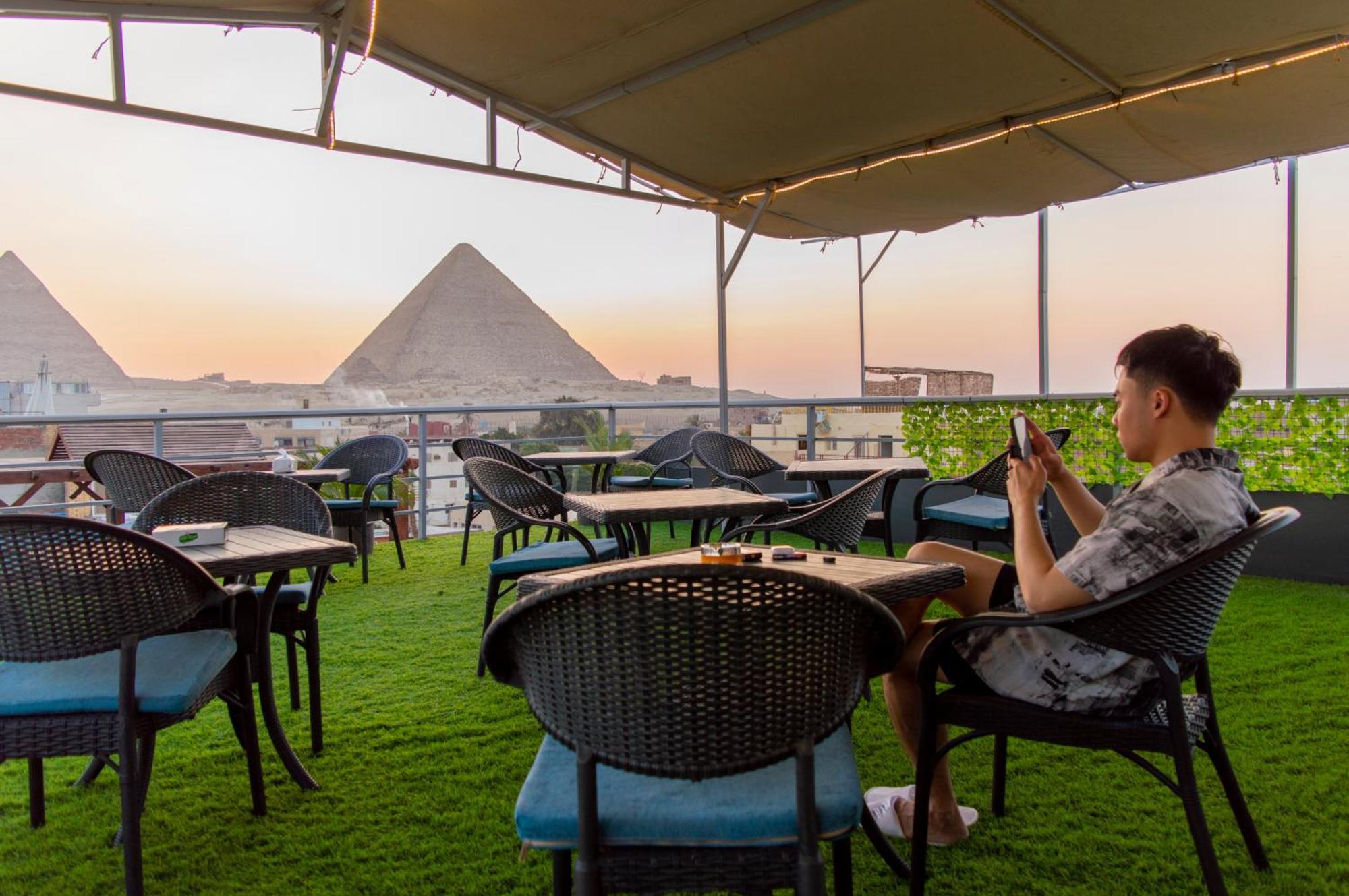 Pyramids Gate Hotel Kafret el-Gabal المظهر الخارجي الصورة